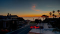 Solana Beach Sign At Sunset 2